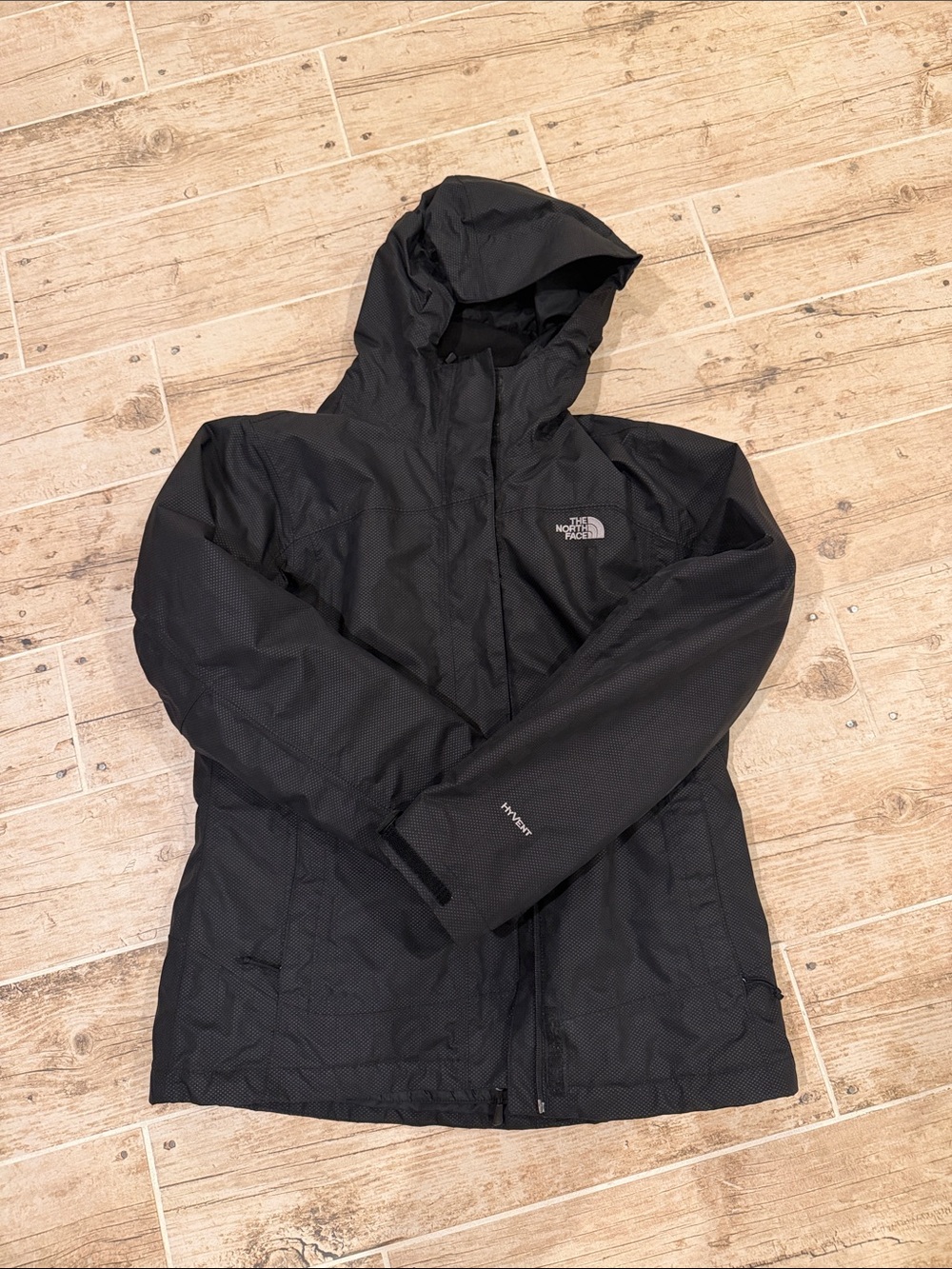 The North Face Women's Black Hooded Ski Jacket